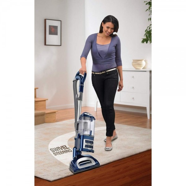 Shark Navigator Lift-Away Deluxe NV360 Upright Vacuum - Blue - Refurbished