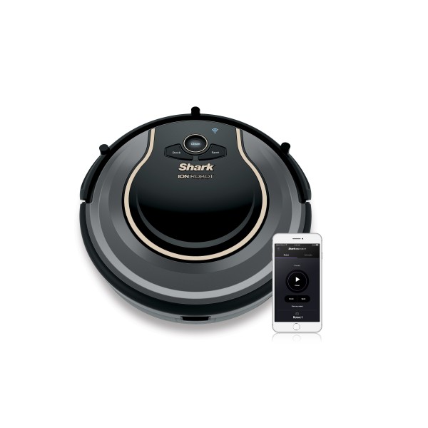 New SHARK ION Robot Vacuum R75 WiFi-Connected Voice Control Dual-Action Robo.. 