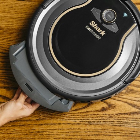 SHARK ION Robot Vacuum R75 WiFi-Connected, Voice Control Dual-Action ...